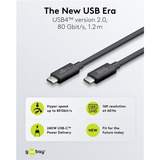 goobay Kabel Sort