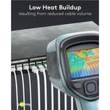 goobay Ultrafleksibelt Cat.8.1 patchkabel slim, U/FTP Hvid