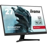 iiyama G-MASTER G2770QSU-B6 computerskærm 68,6 cm (27") 2560 x 1440 pixel Wide Quad HD LED Sort, Gaming Skærm Sort (mat), 68,6 cm (27"), 2560 x 1440 pixel, Wide Quad HD, LED, 0,2 ms, Sort