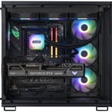 ALTERNATE AGP-WINDOW-INT-11, Gaming PC Sort/gennemsigtig