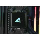 ALTERNATE Custom PC Series • Red Thunder Elements, Gaming PC Sort/gennemsigtig