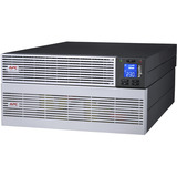 APC Easy UPS On-Line, 6000VA, Lithium-ion Sort/Sølv, 6kVA/6kW, Lithium-ion, Rack/Tower 5U, 230V, 1 Hard wire (1P+N+E) outlet, Intelligent Card Slot, Extended runtime, W/ rail kit, Dobbeltkonvertering (online), 6 kVA, 6000 W, Sine, 120 V, 300 V