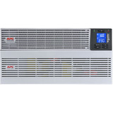 APC Easy UPS On-Line, 6000VA, Lithium-ion Sort/Sølv, 6kVA/6kW, Lithium-ion, Rack/Tower 5U, 230V, 1 Hard wire (1P+N+E) outlet, Intelligent Card Slot, Extended runtime, W/ rail kit, Dobbeltkonvertering (online), 6 kVA, 6000 W, Sine, 120 V, 300 V