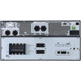 APC Easy UPS On-Line, 6000VA, Lithium-ion Sort/Sølv, 6kVA/6kW, Lithium-ion, Rack/Tower 5U, 230V, 1 Hard wire (1P+N+E) outlet, Intelligent Card Slot, Extended runtime, W/ rail kit, Dobbeltkonvertering (online), 6 kVA, 6000 W, Sine, 120 V, 300 V