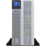 APC Easy UPS On-Line, 6000VA, Lithium-ion Sort/Sølv, 6kVA/6kW, Lithium-ion, Rack/Tower 5U, 230V, 1 Hard wire (1P+N+E) outlet, Intelligent Card Slot, Extended runtime, W/ rail kit, Dobbeltkonvertering (online), 6 kVA, 6000 W, Sine, 120 V, 300 V