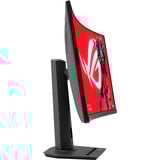 ASUS ROG Strix XG32WCS computerskærm 80 cm (31.5") 2560 x 1440 pixel Quad HD LED Sort, Gaming Skærm Sort, 80 cm (31.5"), 2560 x 1440 pixel, Quad HD, LED, 1 ms, Sort