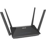 ASUS RT-AX52 AX1800 AiMesh trådløs router Gigabit Ethernet Dual-band (2,4 GHz / 5 GHz) Sort Wi-Fi 6 (802.11ax), Dual-band (2,4 GHz / 5 GHz), Ethernet LAN, Sort, Bordplade router
