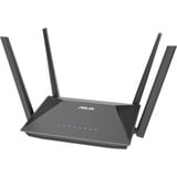 ASUS RT-AX52 AX1800 AiMesh trådløs router Gigabit Ethernet Dual-band (2,4 GHz / 5 GHz) Sort Wi-Fi 6 (802.11ax), Dual-band (2,4 GHz / 5 GHz), Ethernet LAN, Sort, Bordplade router