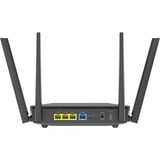 ASUS RT-AX52 AX1800 AiMesh trådløs router Gigabit Ethernet Dual-band (2,4 GHz / 5 GHz) Sort Wi-Fi 6 (802.11ax), Dual-band (2,4 GHz / 5 GHz), Ethernet LAN, Sort, Bordplade router