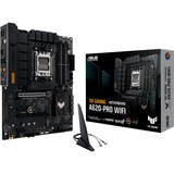 ASUS TUF GAMING A620-PRO WIFI AMD A620 Sokkel AM5 ATX, Bundkort AMD, Sokkel AM5, AMD Ryzen 5000 Series, AMD Ryzen 7000 Series, Sokkel AM5, DDR5-SDRAM, 192 GB