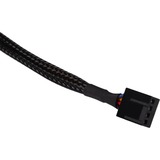 Alphacool 1023106, 18673, Forlængerledning Sort