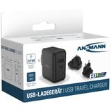 Ansmann USB-oplader Travel Charger TC230PD Sort