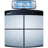 Beurer Kropsanalysevægt BF 105 Body Complete børstet rustfrit stål/Sort