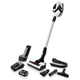 Bosch BBS812AM støvsuger 0,4 L Tromle vakuum Dry Støvpose, Skaft støvsuger Hvid/Sort, Tromle vakuum, Dry, Støvpose, 0,4 L, 76 dB, Hvid