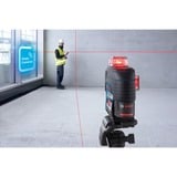 Bosch Linjelaser GLL 3-80 C Professional, laser-modtager LR 7, L-BOXX, Kryds- & linjelaser Blå/Sort