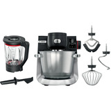 Bosch MUMS6ZS17, Foodprocessor Sort/rustfrit stål