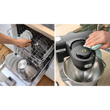 Bosch MUMS6ZS17, Foodprocessor Sort/rustfrit stål