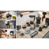 Bosch MUMS6ZS17, Foodprocessor Sort/rustfrit stål