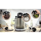 Bosch Serie 6 MUMS6ZS17 foodprocessor 1600 W 5,5 L Sort, Rustfrit stål Sort/rustfrit stål, 5,5 L, Sort, Rustfrit stål, Dreje, 3,5 kg, 3,5 kg, 1,1 m
