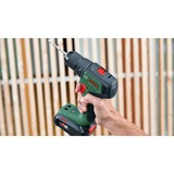 Bosch Universal Impact 18V-60 1900 rpm Nøglefri 1,3 kg Grøn, Bore-/ skruemaskine Grøn/Sort, Pistolgreb boremaskine, Nøglefri, Børstefri, Grøn, 1,3 cm, 1900 rpm