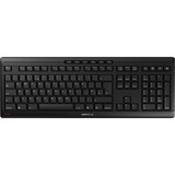 CHERRY Stream Desktop Recharge tastatur Mus inkluderet Universel RF trådløst QWERTY UK engelsk Sort, Desktop sæt Sort, Layout i Storbritannien, SX teknologi, Fuld størrelse (100 %), Trådløs, RF trådløst, QWERTY, Sort, Mus inkluderet
