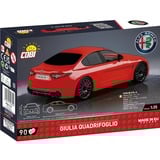 COBI Alfa Romeo Giulia Quadrifoglio, Bygge legetøj Rød