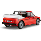 COBI Volkswagen Golf Cabriolet (1979-1993), Bygge legetøj Rød