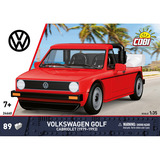 COBI Volkswagen Golf Cabriolet (1979-1993), Bygge legetøj Rød
