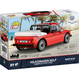 COBI Volkswagen Golf Cabriolet (1979-1993), Bygge legetøj Rød