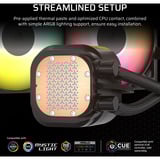 Corsair CW-9060092-WW, Vandkøling Sort