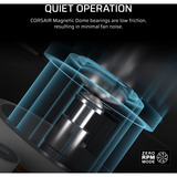 Corsair NAUTILUS 240 RS ARGB Renoveret, Vandkøling Sort