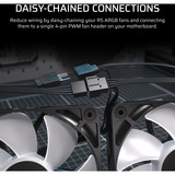 Corsair NAUTILUS 240 RS ARGB Renoveret, Vandkøling Sort