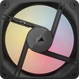 Corsair iCUE LINK LX120-R RGB Reverse, Sag fan Sort