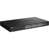D-Link DMS-1250-28P/E netværksswitch Administreret L2 2.5G Ethernet (100/1000/2500) Strøm over Ethernet (PoE) Sort Sort, Administreret, L2, 2.5G Ethernet (100/1000/2500), Strøm over Ethernet (PoE), Stativ-montering