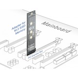 DeLOCK 64105 interface-kort/adapter M.2, Interface card PCIe, M.2, PCIe 4.0, Aktivitet, Strøm, Kina, Windows 10, Windows 7, Windows 8.1