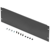 Digitus 19" Blank Panel 4U, Låg Sort, Sort, 15 kg, 4U, Tyrkiet, 48,3 cm (19"), 490 mm