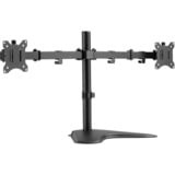 Digitus DA-90401 skærmbeslag og -stativer 81,3 cm (32") Sort Skrivebord, Gulvstander Sort (mat), Fritstående, 8 kg, 38,1 cm (15"), 81,3 cm (32"), 100 x 100 mm, Sort