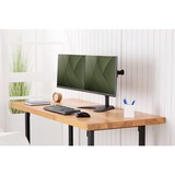 Digitus DA-90401 skærmbeslag og -stativer 81,3 cm (32") Sort Skrivebord, Gulvstander Sort (mat), Fritstående, 8 kg, 38,1 cm (15"), 81,3 cm (32"), 100 x 100 mm, Sort