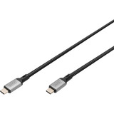 Digitus DB-300443-030-S, Kabel Sort/grå