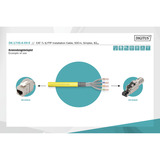 Digitus DK-1745-A-VH-5, Kabel Gul