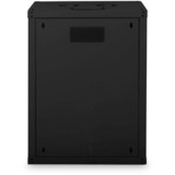 Digitus SoHo Line 16U 19" Wall Mounting Cabinet Vægmonteret stativ Sort, IT kabinet Sort, Vægmonteret stativ, 16U, 100 kg, 30 kg, Sort