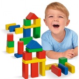 Eichhorn Farvede træklodser 50, Bygge legetøj 