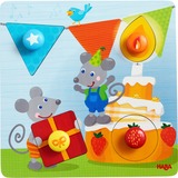 HABA Birthday Mice Ramme puslespil 4 stk Kunst 4 stk, Kunst, 1 År