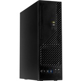 Inter-Tech S-301 Small Form Factor (SFF) Sort, Desktop boliger Sort, Small Form Factor (SFF), PC, Sort, Mini-ITX, uATX, 7,5 cm, 23 cm