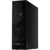 Inter-Tech S-301 Small Form Factor (SFF) Sort, Desktop boliger Sort, Small Form Factor (SFF), PC, Sort, Mini-ITX, uATX, 7,5 cm, 23 cm