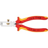 KNIPEX 11 06 160 Rød kabelstripper, Wire stripper tænger 1 cm, 5 mm, Plastik, Orange, Rød, 16 cm, 166 g