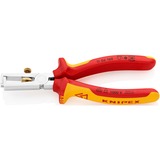 KNIPEX 11 06 160 Rød kabelstripper, Wire stripper tænger 1 cm, 5 mm, Plastik, Orange, Rød, 16 cm, 166 g