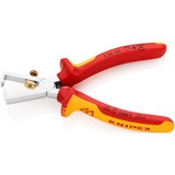 KNIPEX 11 06 160 Rød kabelstripper, Wire stripper tænger 1 cm, 5 mm, Plastik, Orange, Rød, 16 cm, 166 g
