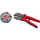 KNIPEX 97 33 01, Crimpning værktøj Rød/Blå
