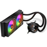 Krux HydroGlance 240 LCD, Vandkøling Sort